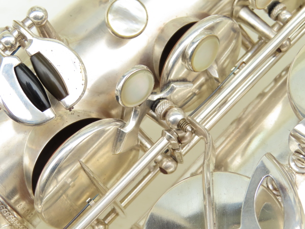 Saxophone ténor Selmer late radio improved argenté (19)