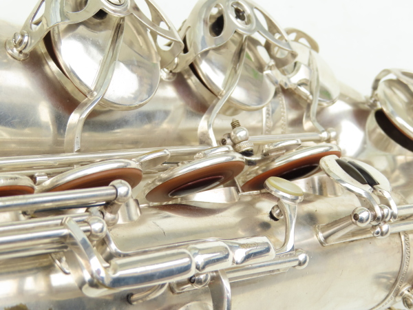 Saxophone ténor Selmer late radio improved argenté (2)