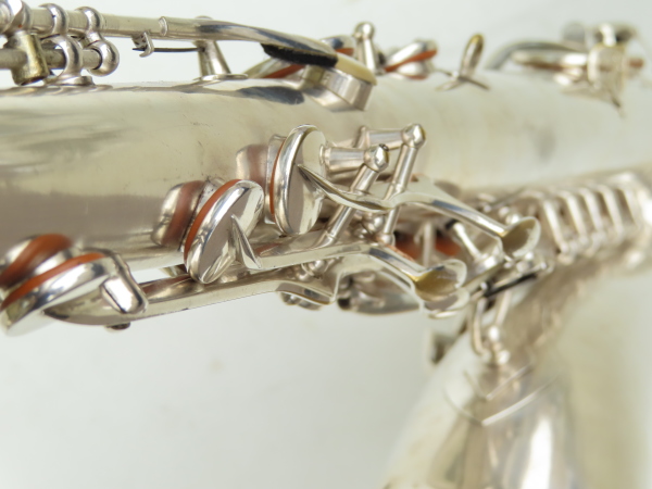 Saxophone ténor Selmer late radio improved argenté (3)