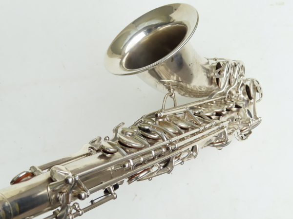 Saxophone ténor Selmer late radio improved argenté (4)