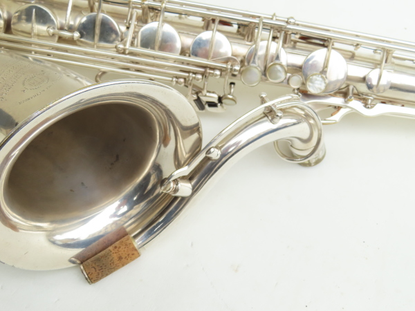 Saxophone ténor Selmer late radio improved argenté (5)