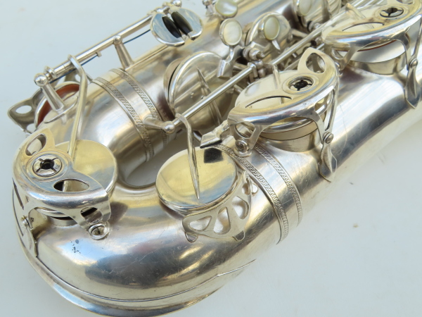 Saxophone ténor Selmer late radio improved argenté (6)