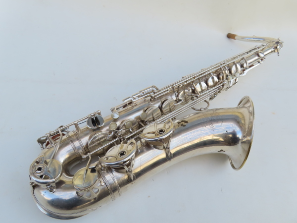 Saxophone ténor Selmer late radio improved argenté (7)