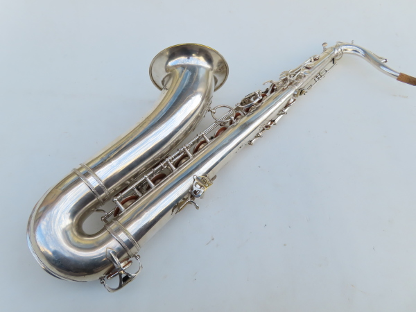 Saxophone ténor Selmer late radio improved argenté (8)