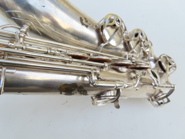 Saxophone ténor Selmer late radio improved argenté (9)
